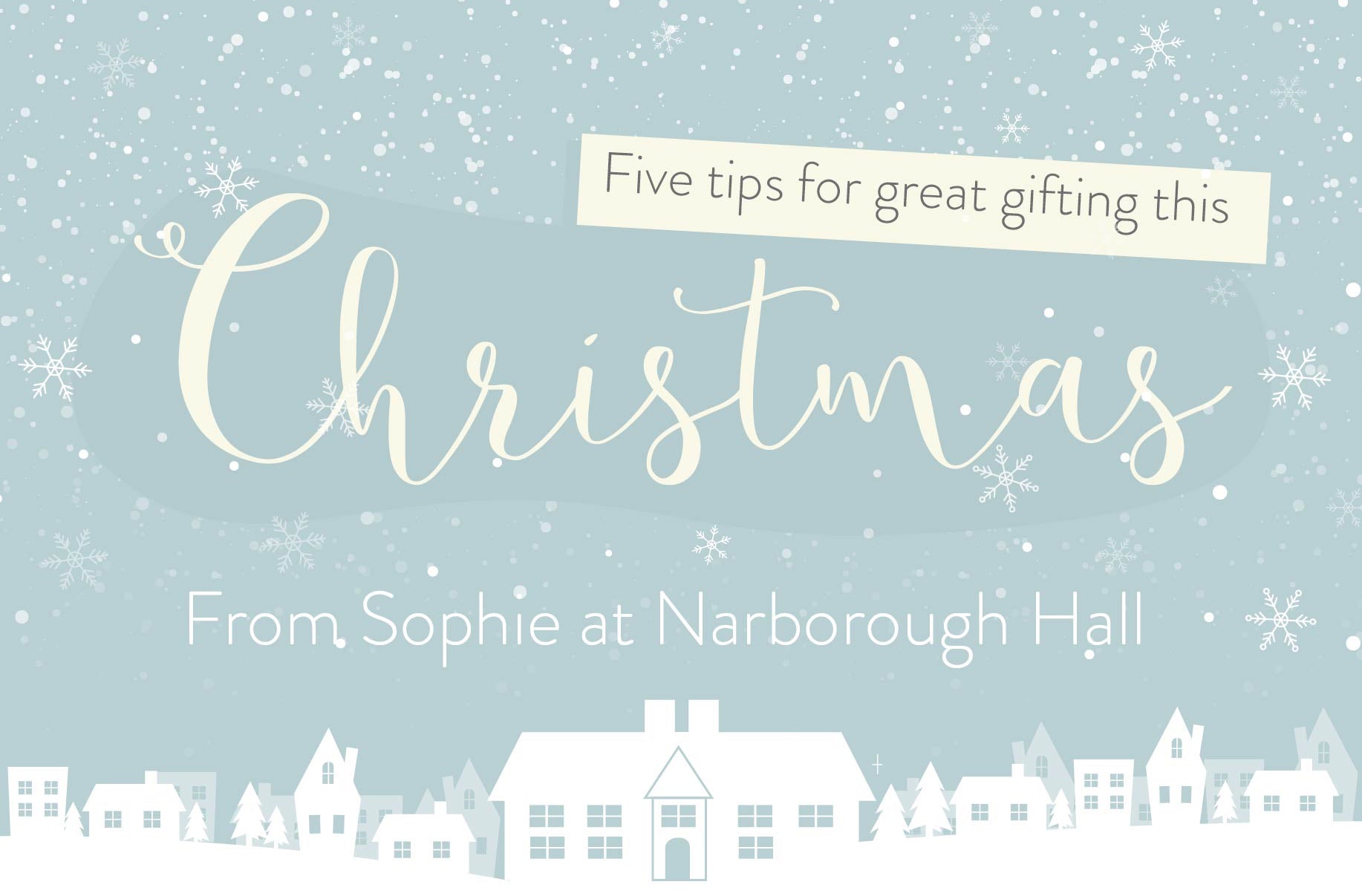 Five tips for Great Gifting this Christmas