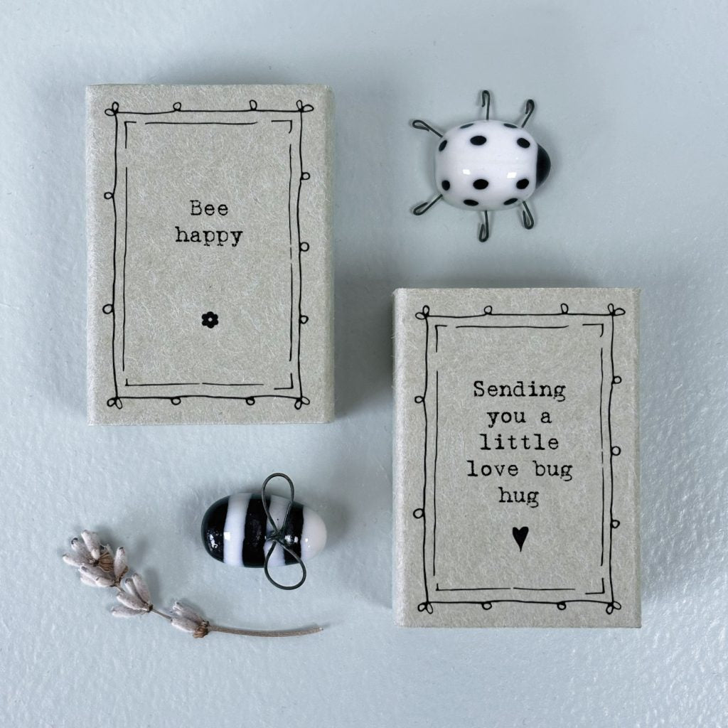 East of India Love Bug Hug Matchbox Token - More Than Just a Gift | Narborough Hall