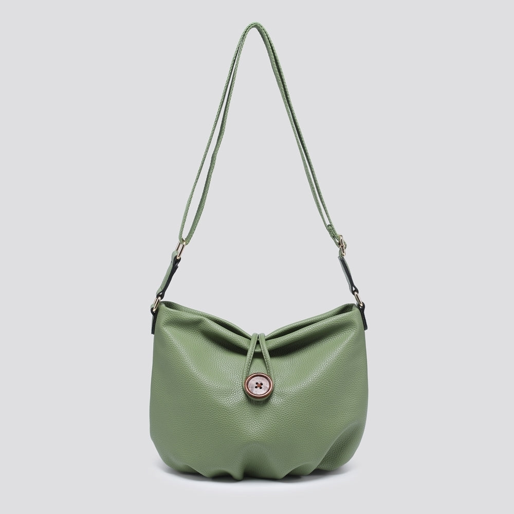 Louisa Green Cross the Body Button Bag