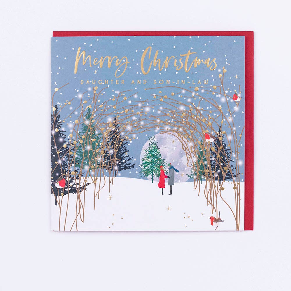 Belly Button Designs - Daughter & Son in Law Christmas Card