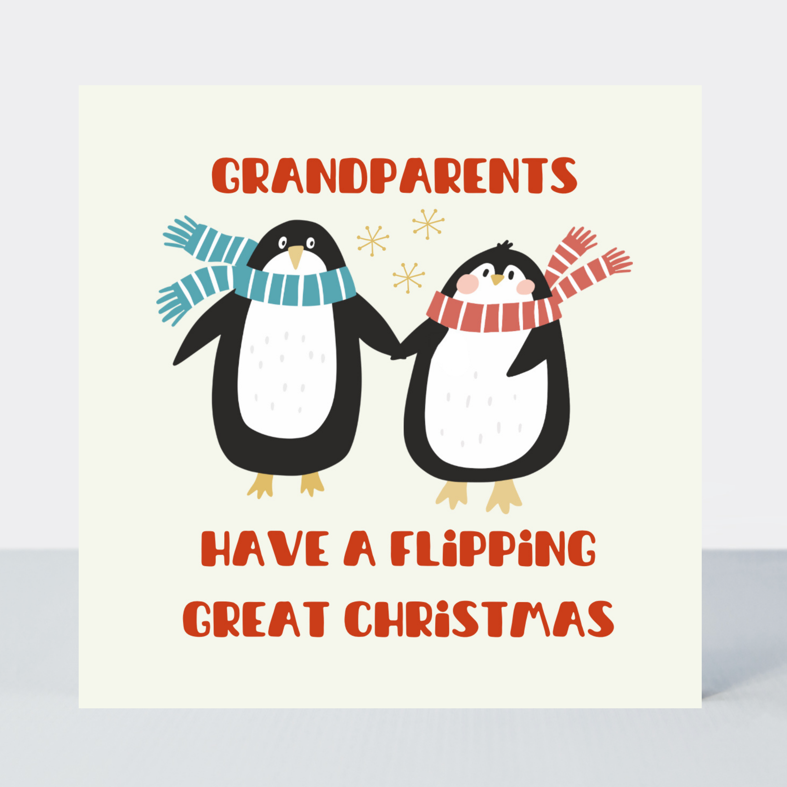 Petimo - Polar Party Grandparents Great Christmas Penguins Card
