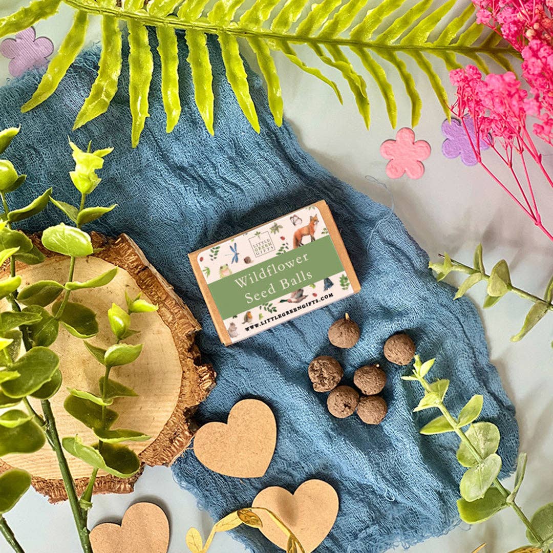 Little Green Gifts - Seed Balls - Choice Of Designs (TU-12): 003 - Blushing Blooms - More Than Just a Gift | Narborough Hall
