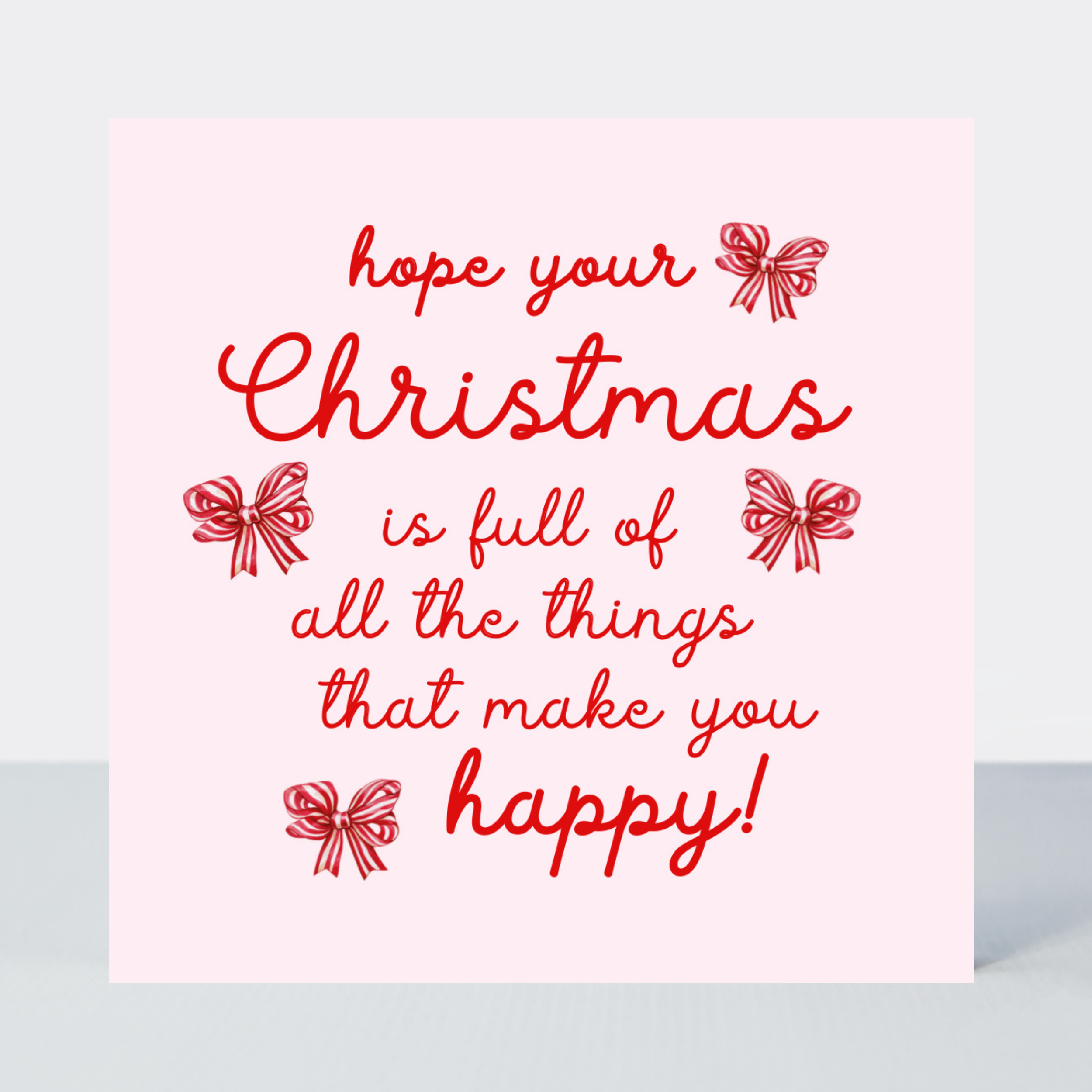 Petimo - Beauregarde Christmas That Make You Happy Bows Card