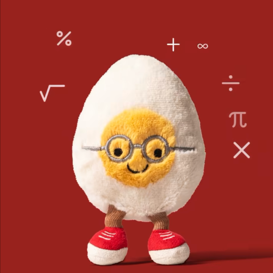 Jellycat Amuseable Boiled Egg Geek