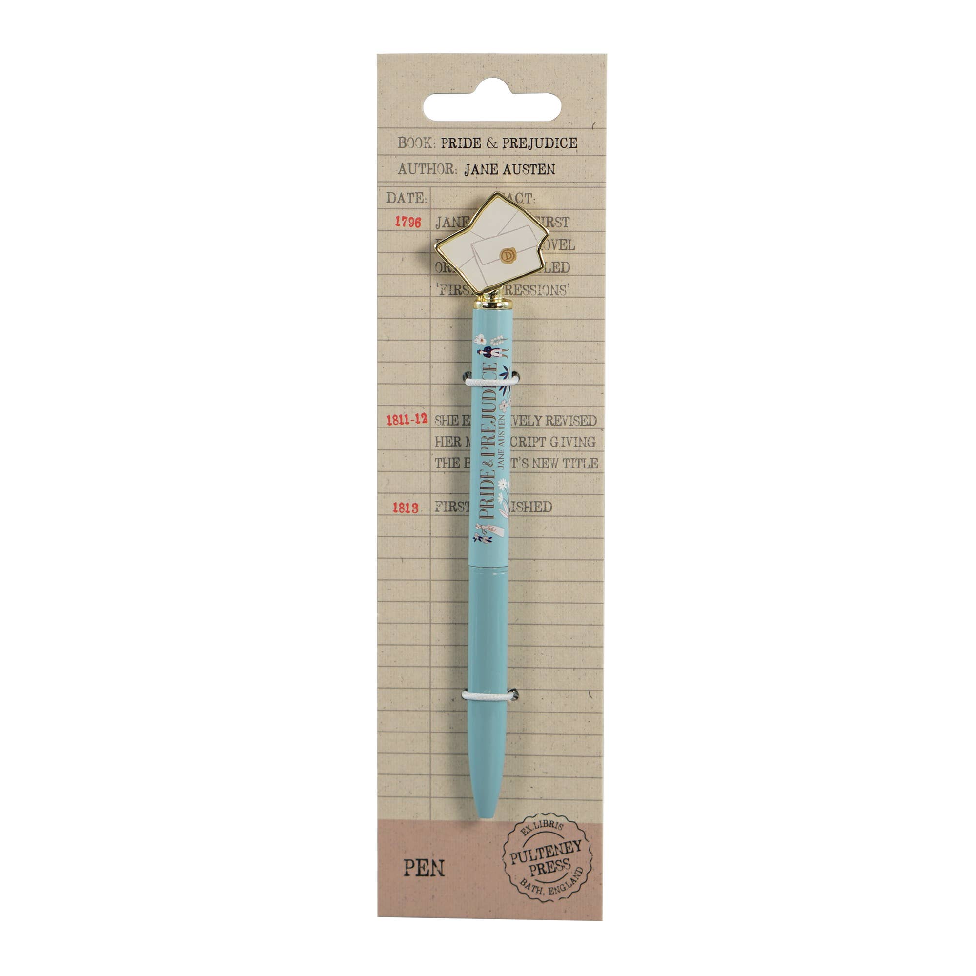Half Moon Bay - Pen Metal 2D Topper - Pulteney Press (Pride & Prejudice)