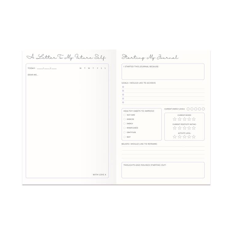 Portico Designs - Rituals Nourish to Flourish Guided Gratitude Journal/Planner