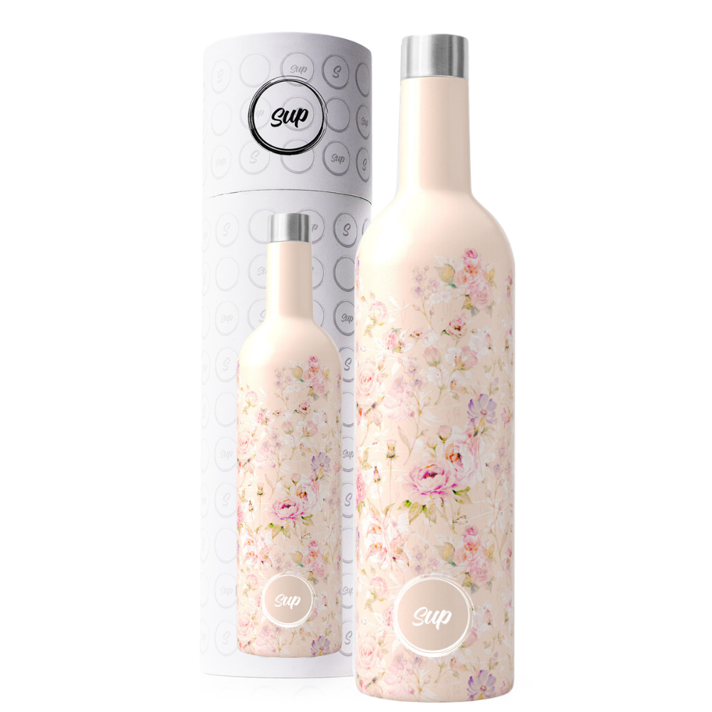 Sup - Insulated Wine Bottle Flowers: Flowers