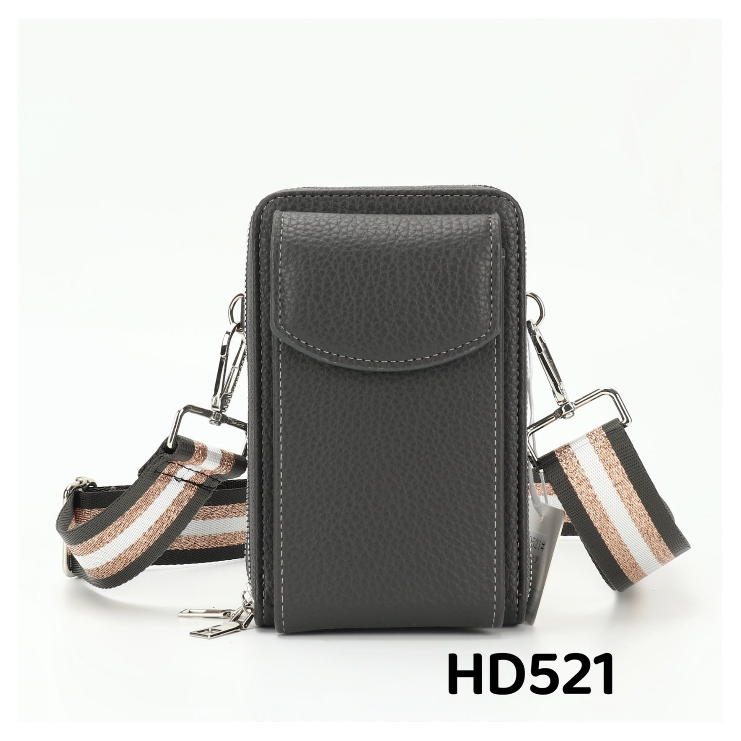 Helena Cross Body Phone Bag - Grey