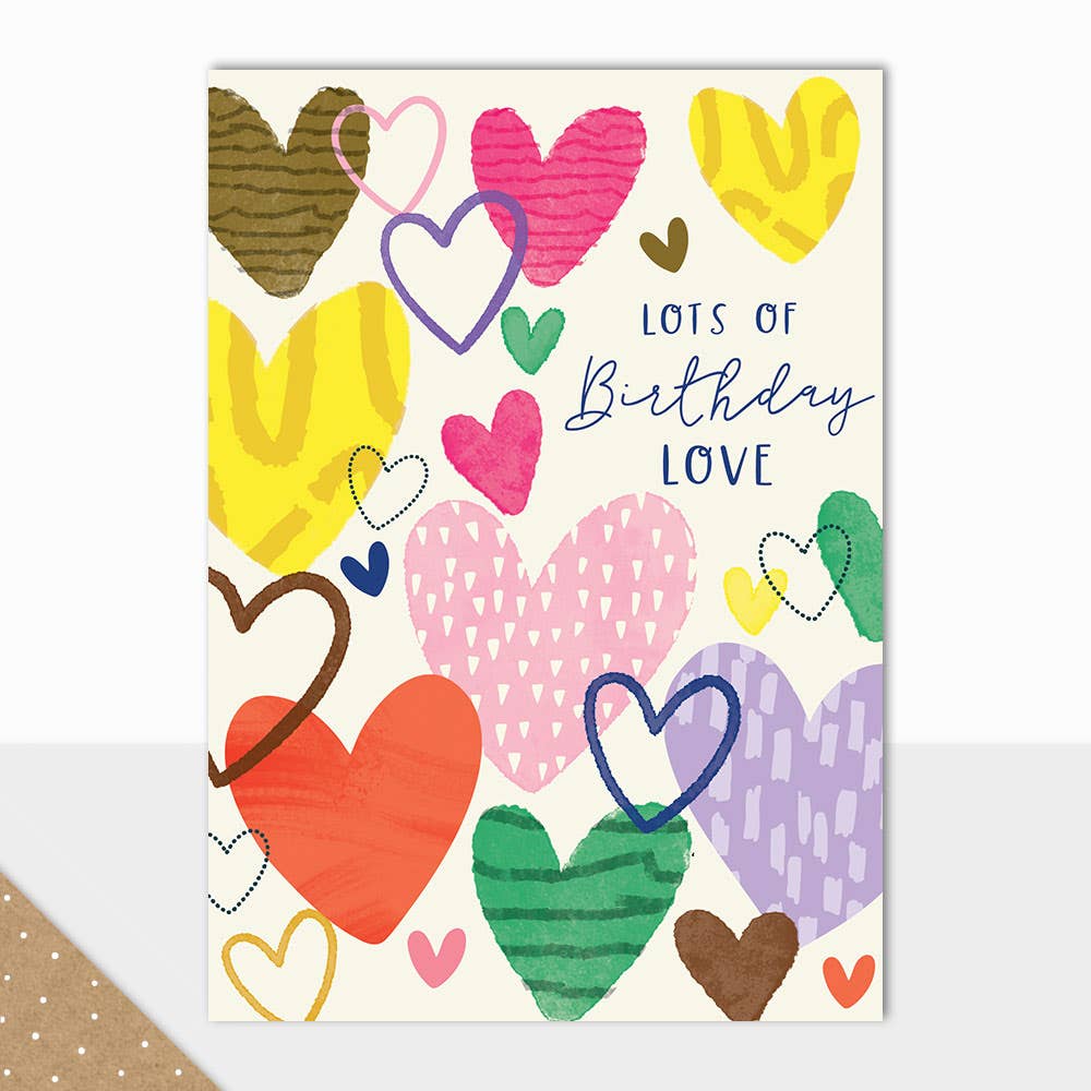 Eden Collection - Lots Of Birthday Love Card