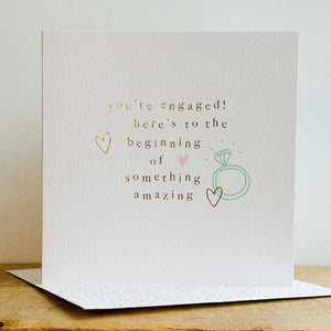 Megan Claire - You're Engaged Card - More Than Just a Gift | Narborough Hall