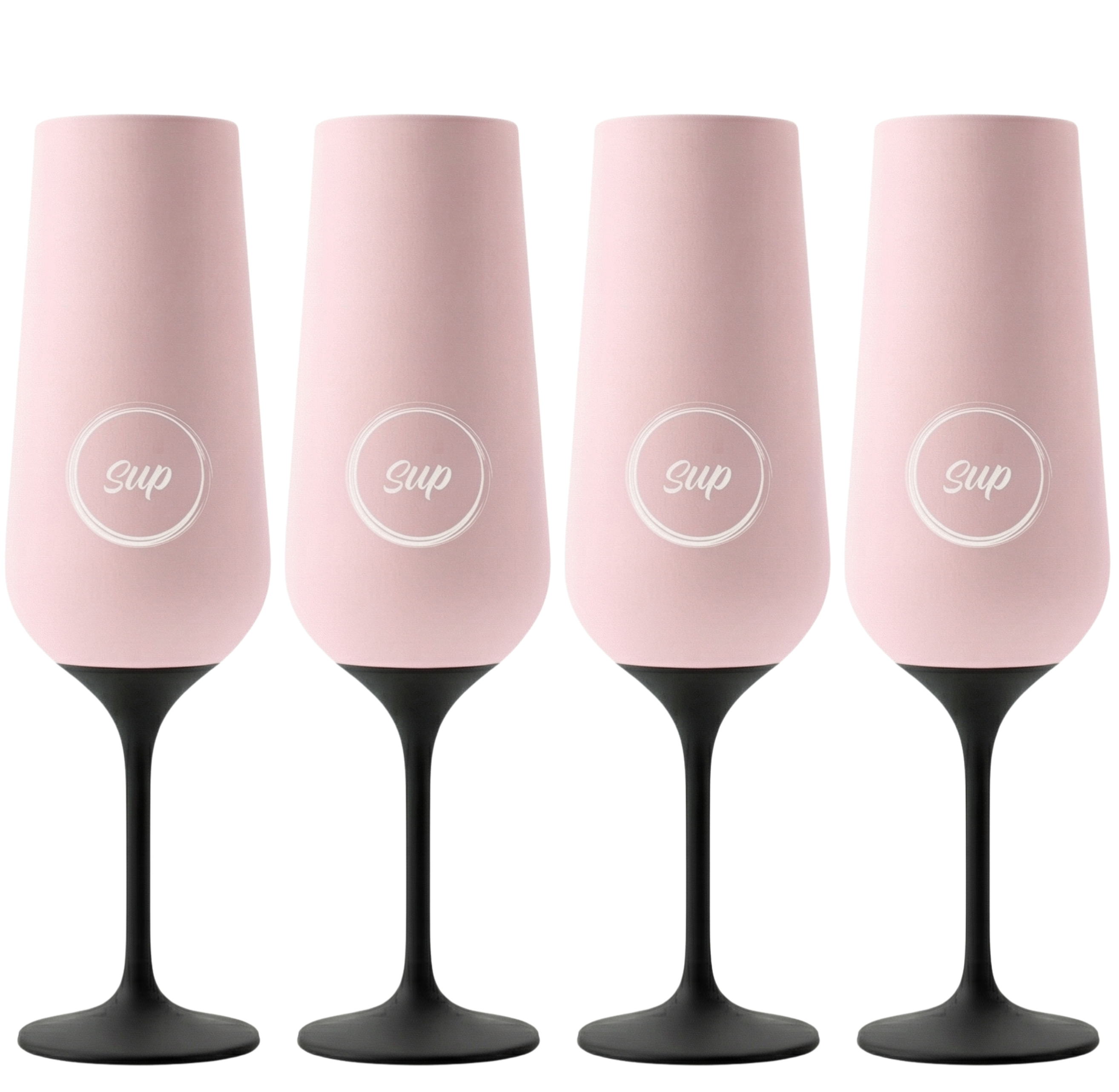 Sup - Pink Insulated Champagne Flute