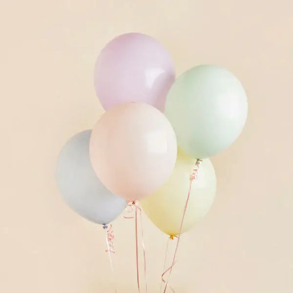 Hootyballoo - Pastel Latex 12" Balloons 5 Pack