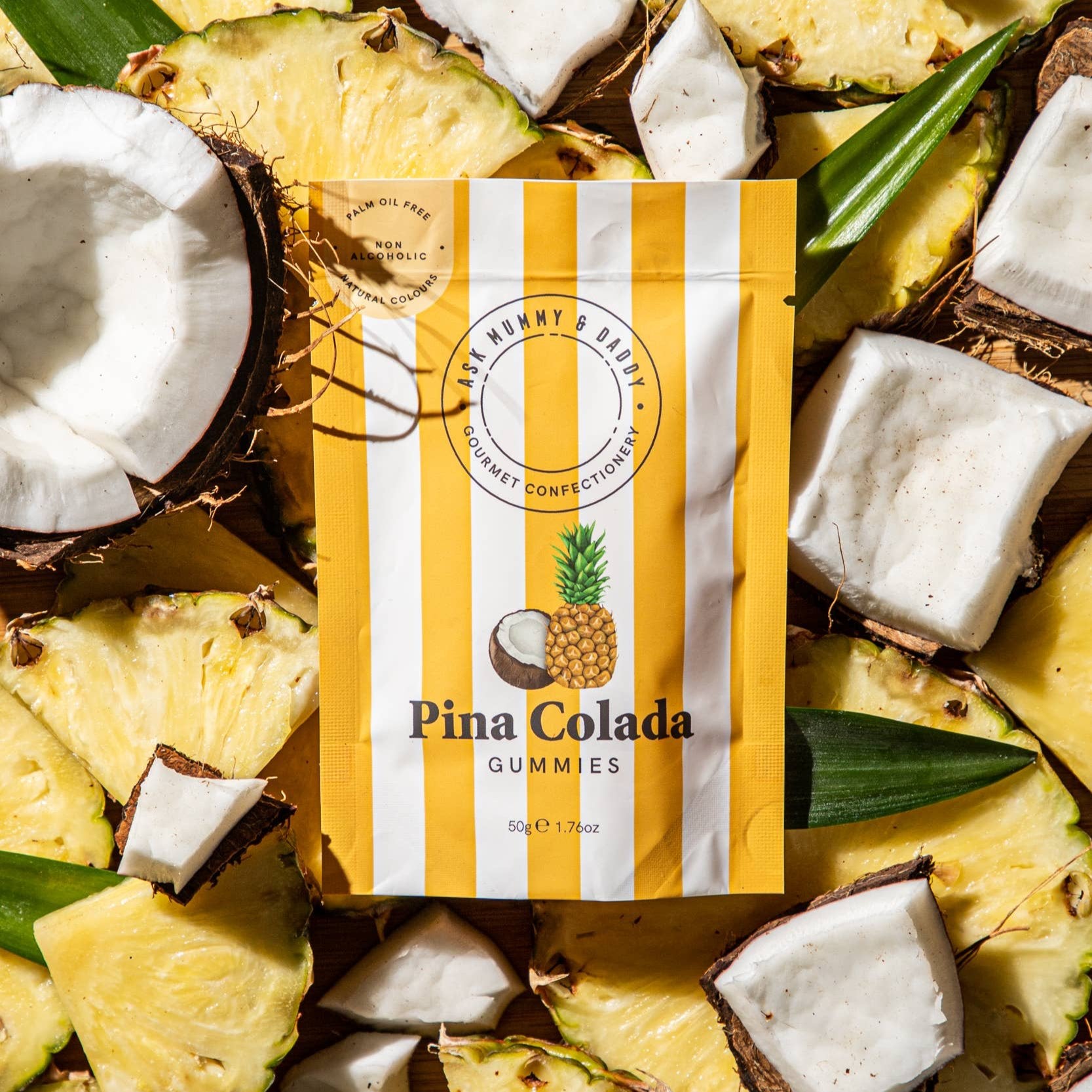 Ask Mummy & Daddy Gummies - Pina Colada