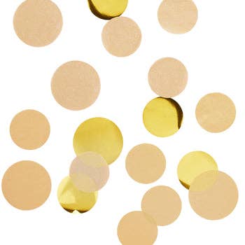 Hootyballoo - Gold Mine Jumbo Disc Confetti 40G