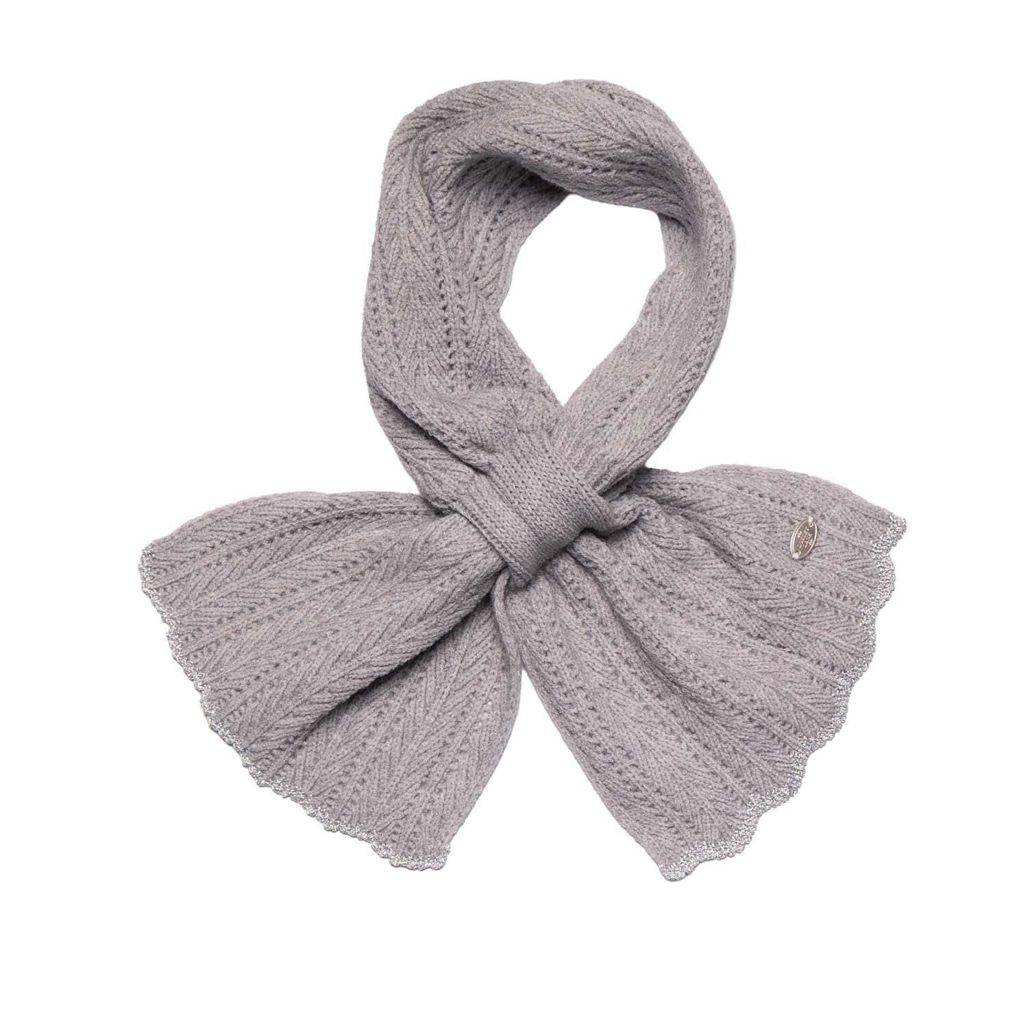 Loxley Lane Grey Pull-Through Scalloped Edge