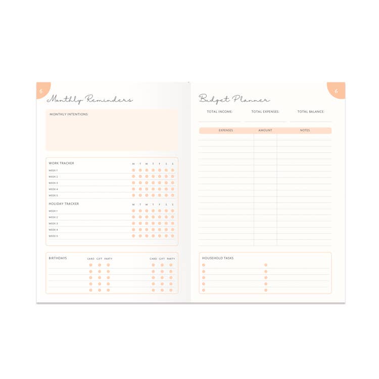 Portico Designs - Rituals Family Moments Guided Organiser Planner