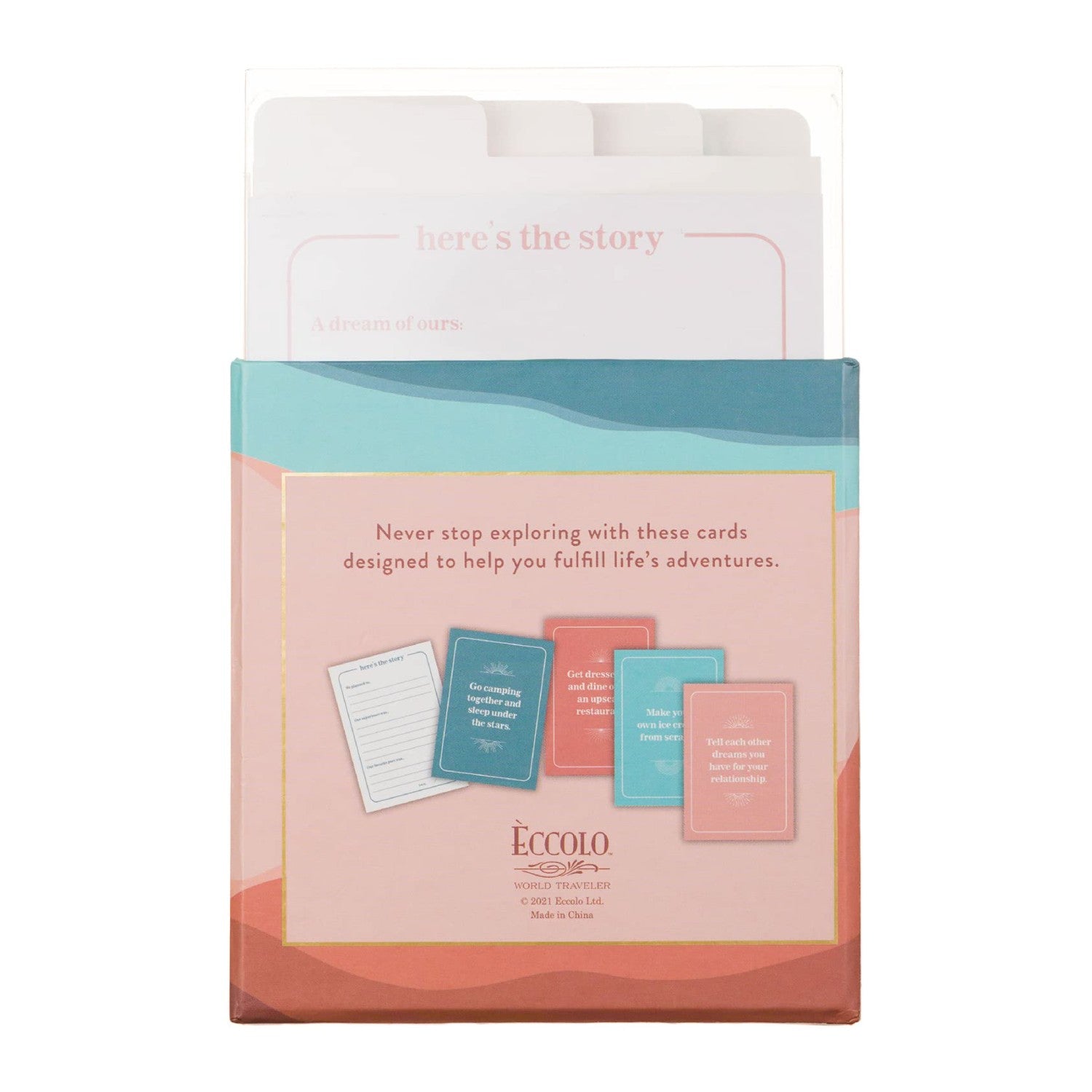 Eccolo Couples Bucket List Cards