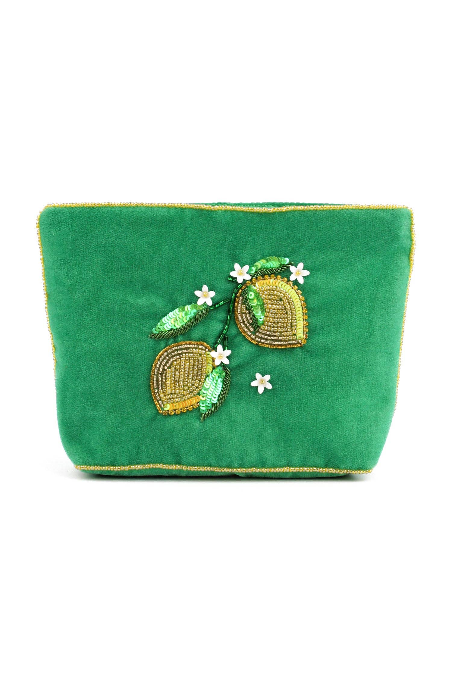 My Doris - GREEN LEMON MEDIUM POUCH