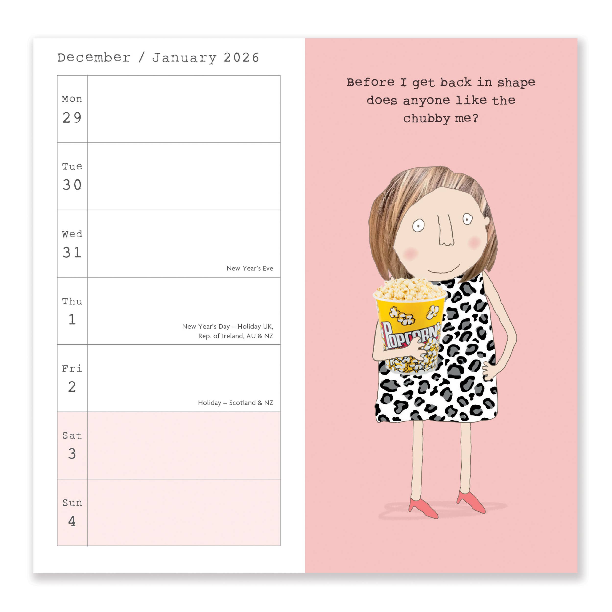 Portico Designs - Rosie Made a Thing Slim 2026 Diary