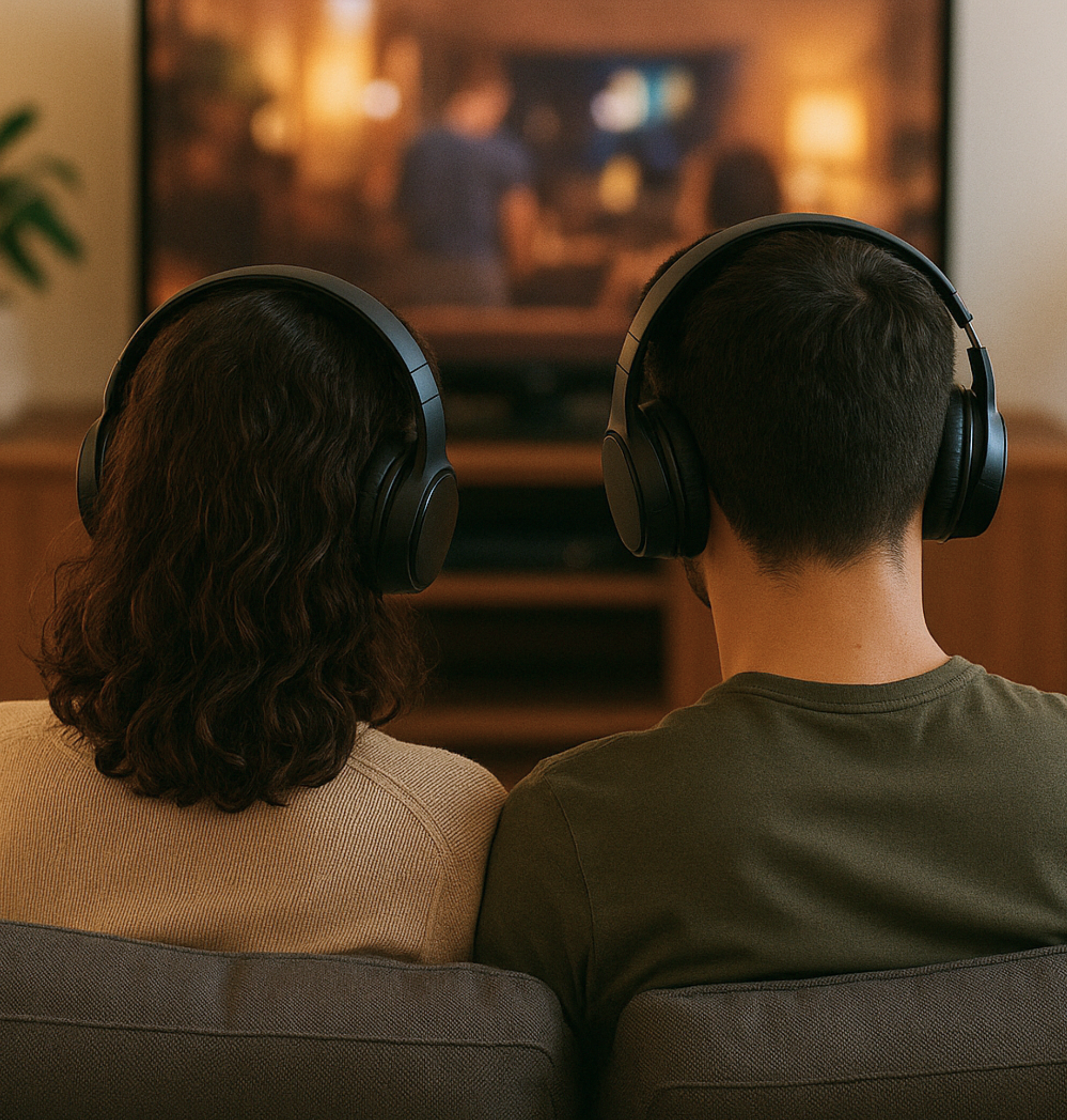 Steepletone UK Ltd - Duo Set of 2 Wireless Headphones