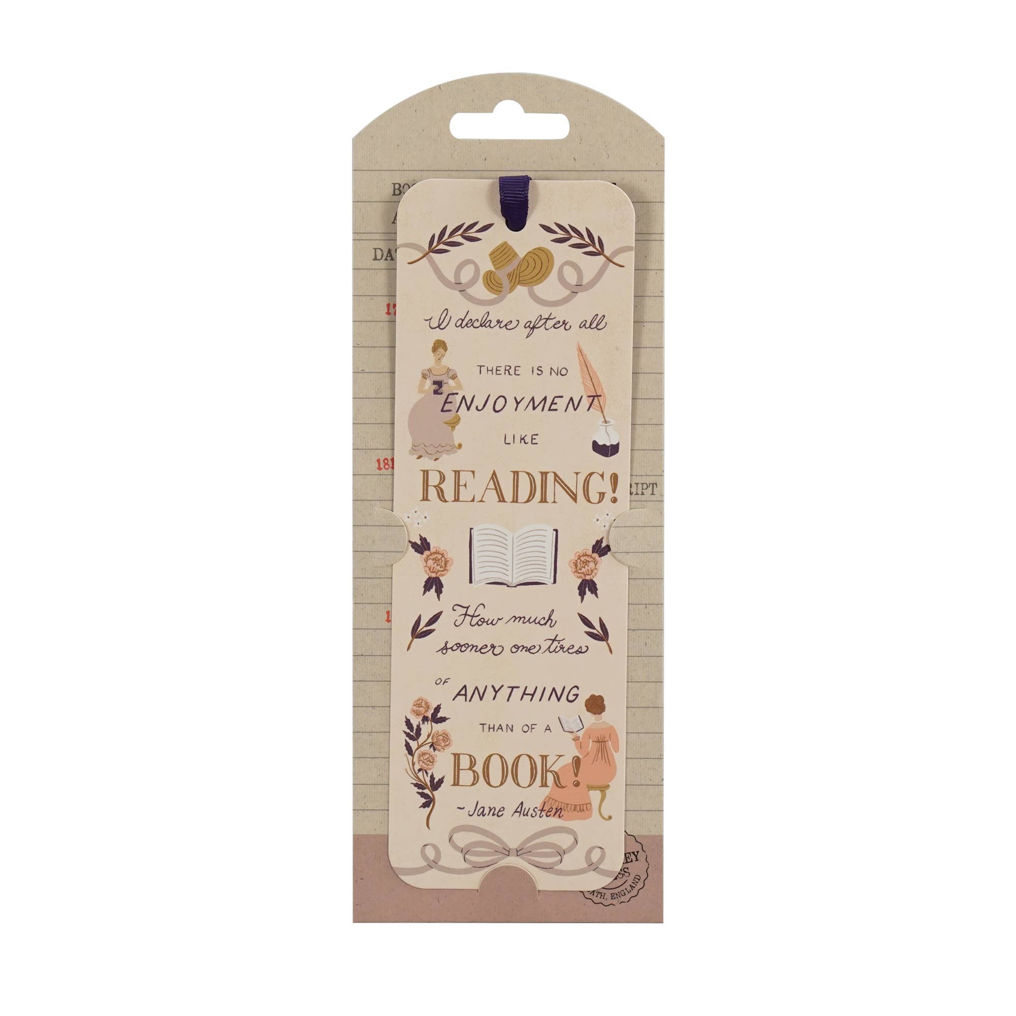 Half Moon Bay - Bookmark Paper - Pulteney Press (Pride & Prejudice)