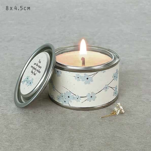 East of India You Are The Mum Tin Candle