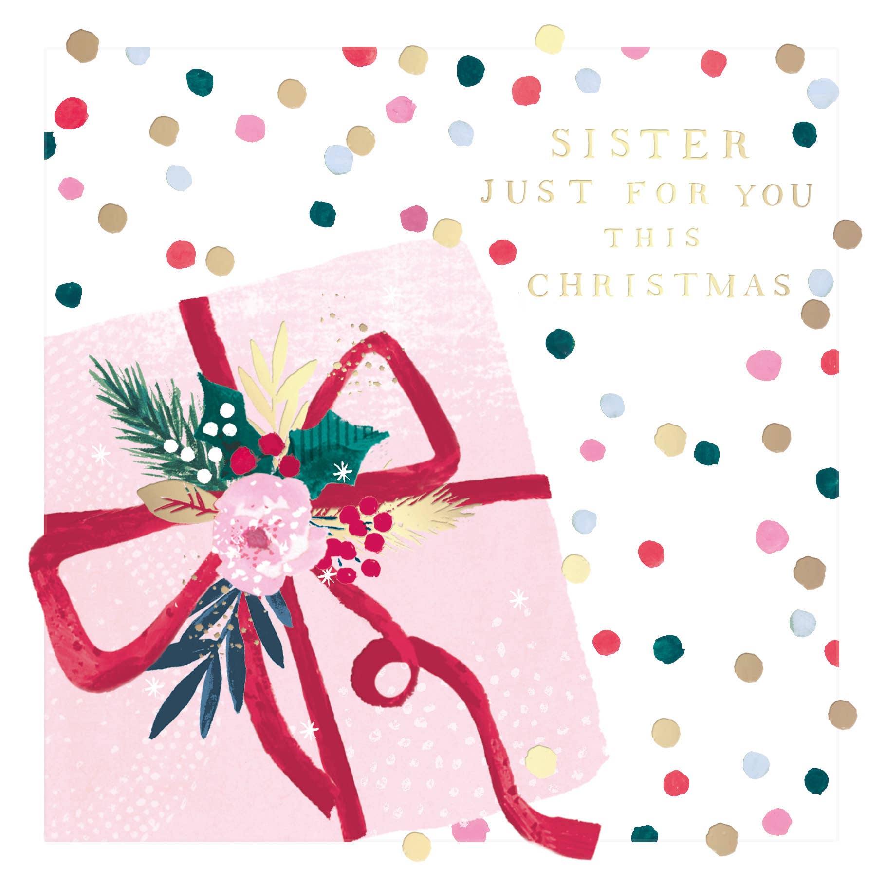 Hotchpotch - Sister Oh! Dotty Christmas Card Present