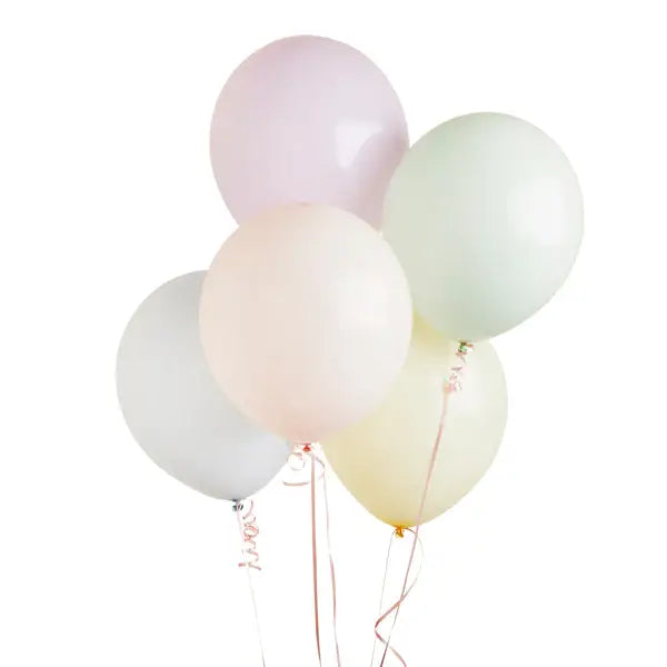 Hootyballoo - Pastel Latex 12" Balloons 5 Pack