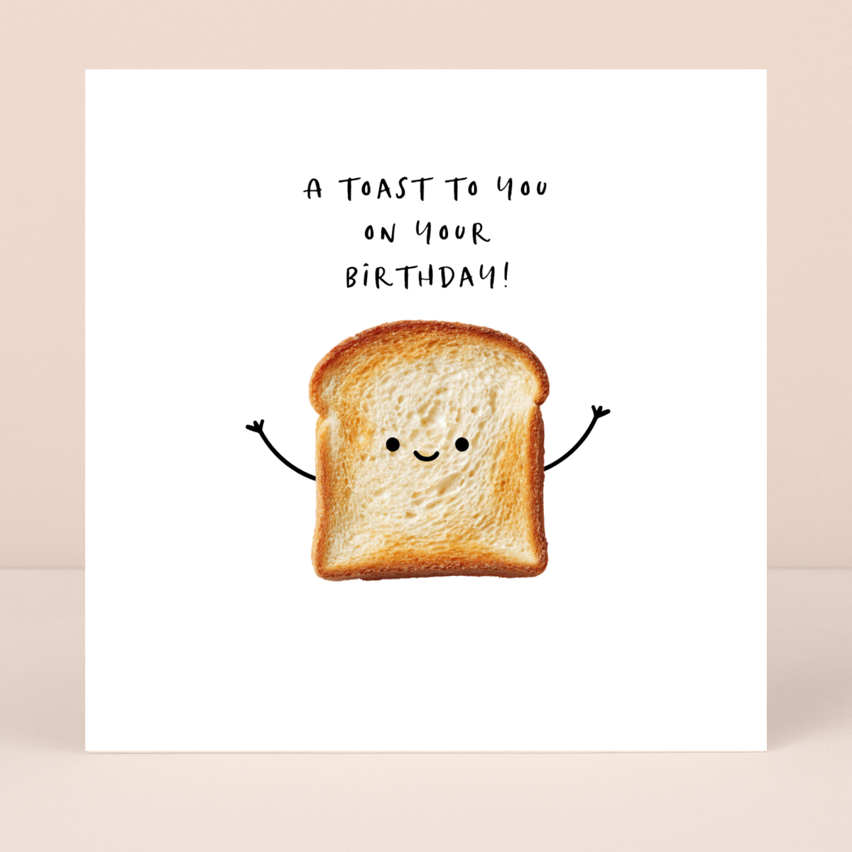 Petimo - Better Together Toast on Your Birthday Fun Cute Card