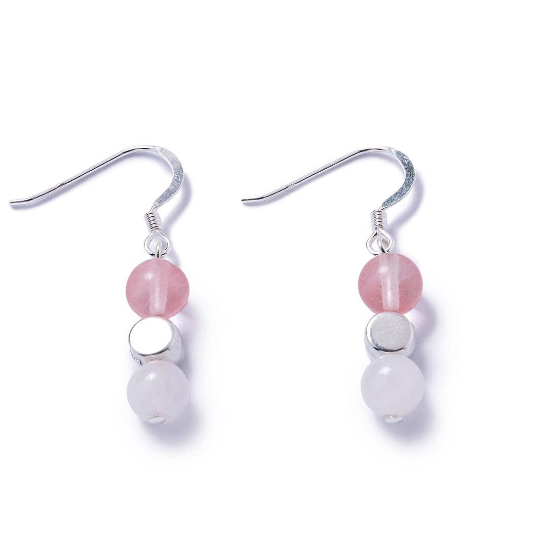 Carrie Elspeth Jewellery - Medley Gemstone Earrings: Teal