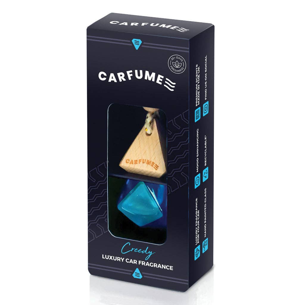 Carfume - Carfume Car Air Freshener - Blue Original Creedy