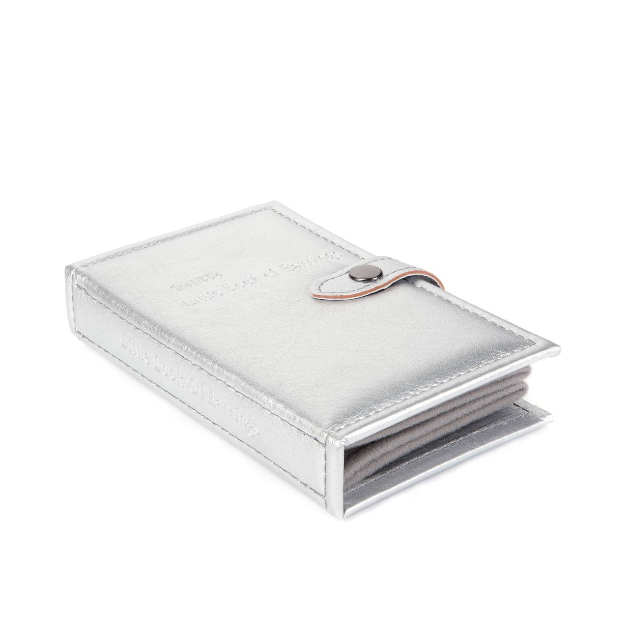 Little Book Of Earrings Silver Perfect Earring Organiser