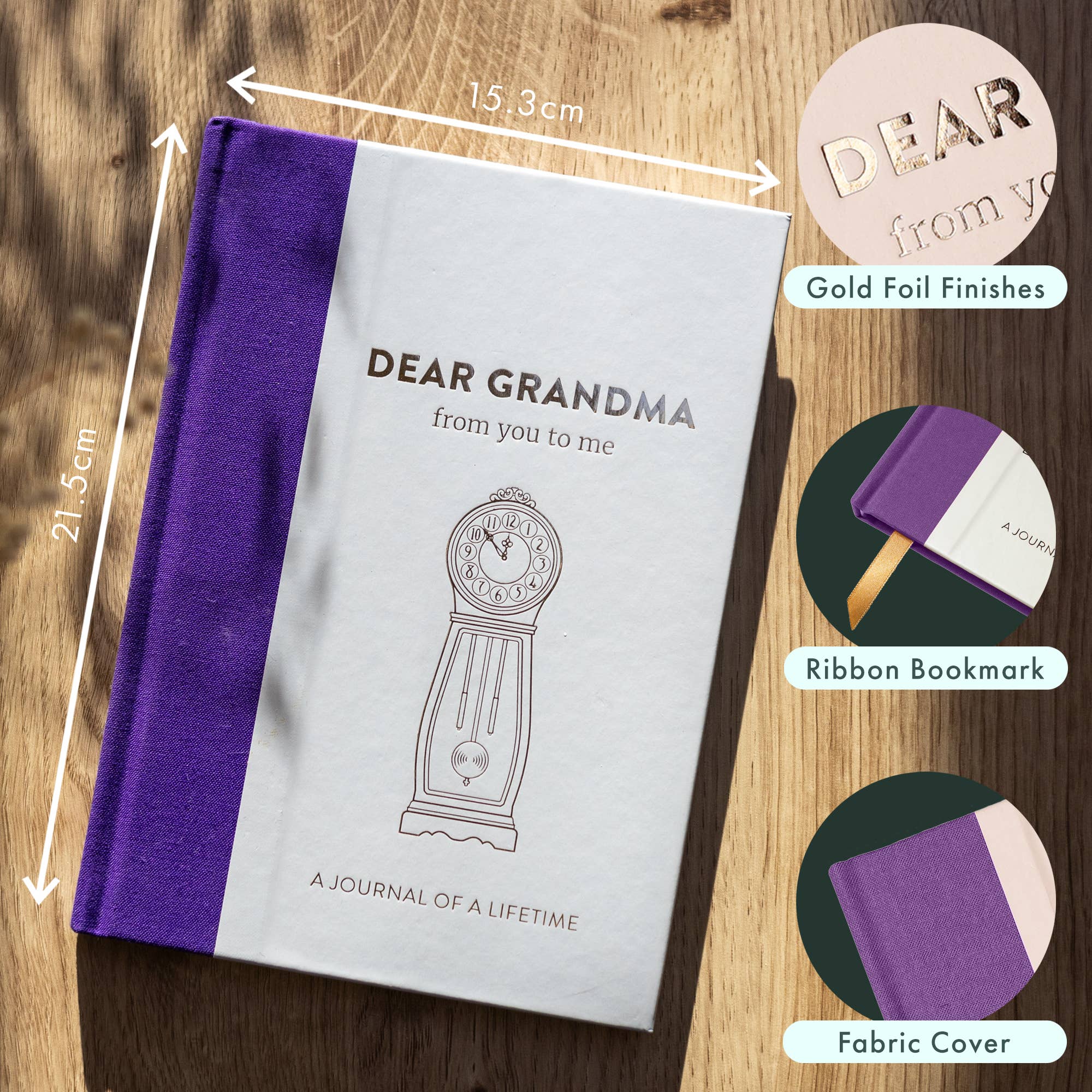 FROM YOU TO ME Meaningful Gifts - Dear Grandma Memory Journal, A Heartfelt Keepsake