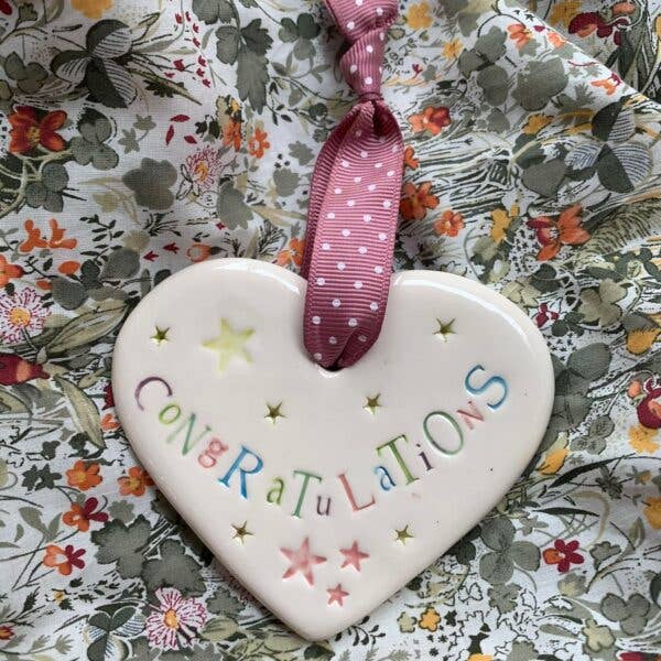 Jamali-Annay Designs - Handmade Ceramic - Congratulations