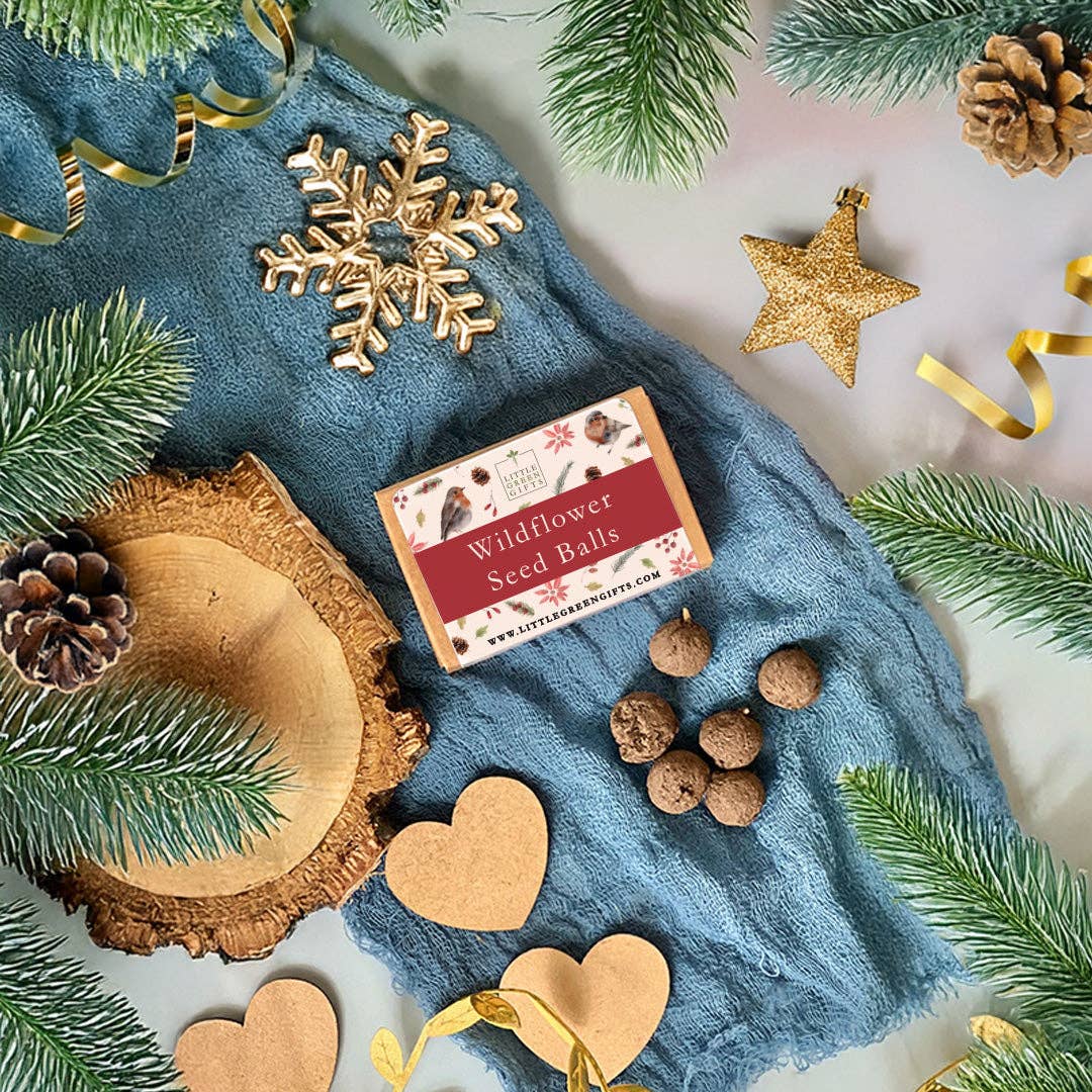 Little Green Gifts - Seed Balls - Choice Of Designs (TU-12): 003 - Blushing Blooms - More Than Just a Gift | Narborough Hall