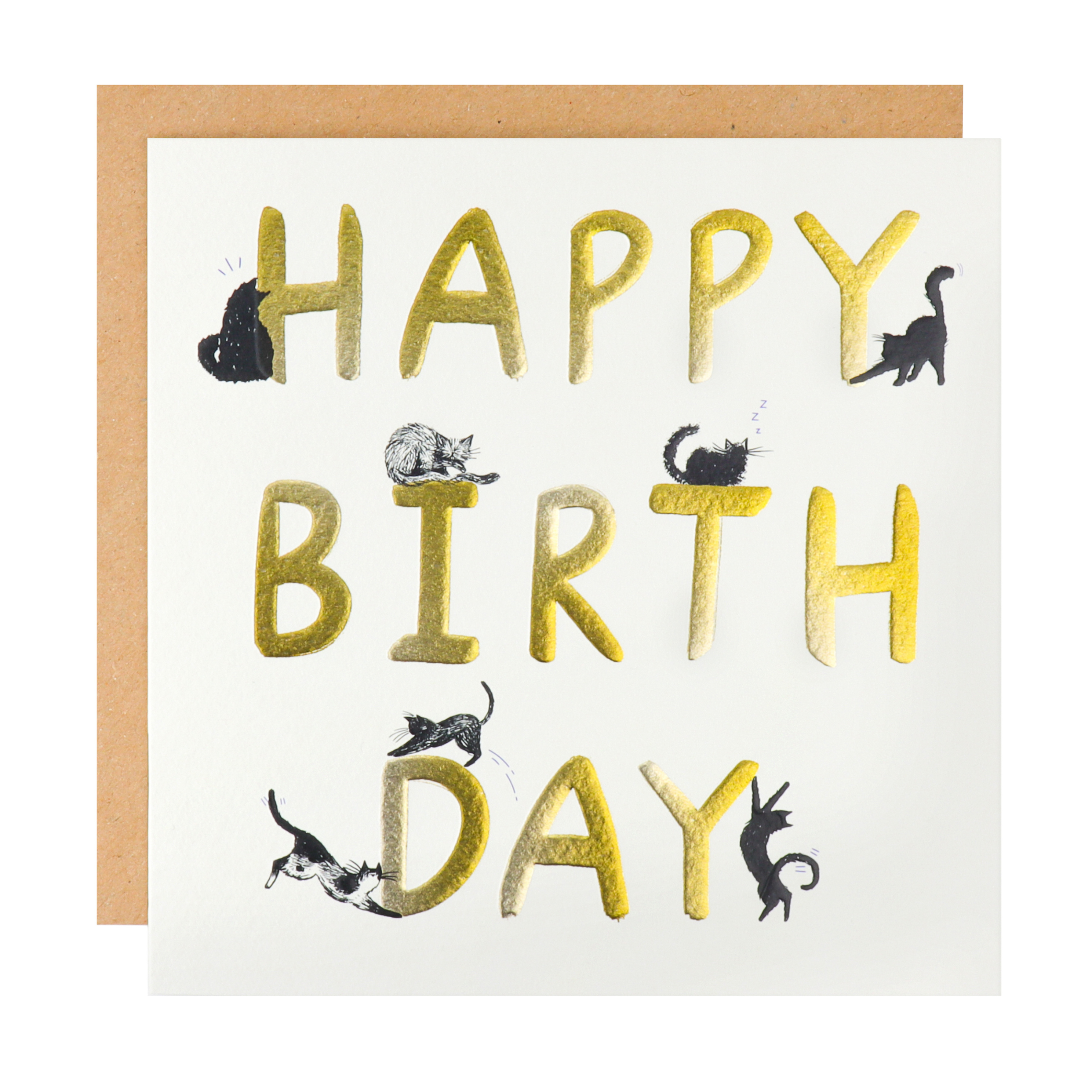 Cardology - Battersea Cats Happy Birthday Card