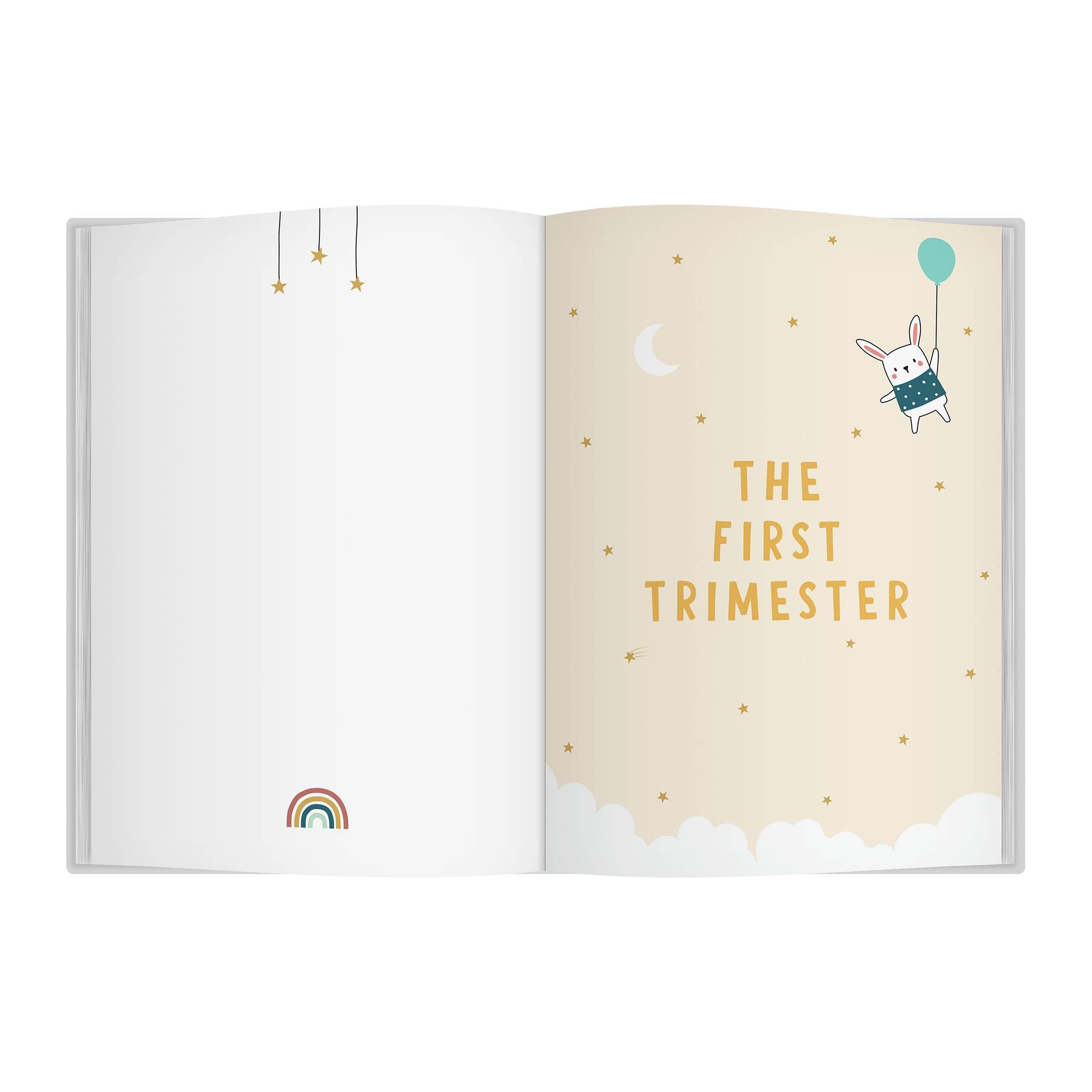 FROM YOU TO ME Meaningful Gifts - Bump to Birthday Pregnancy Journal | Pregnancy Keepsake