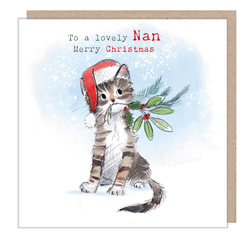 Paper Shed Nan Christmas Card