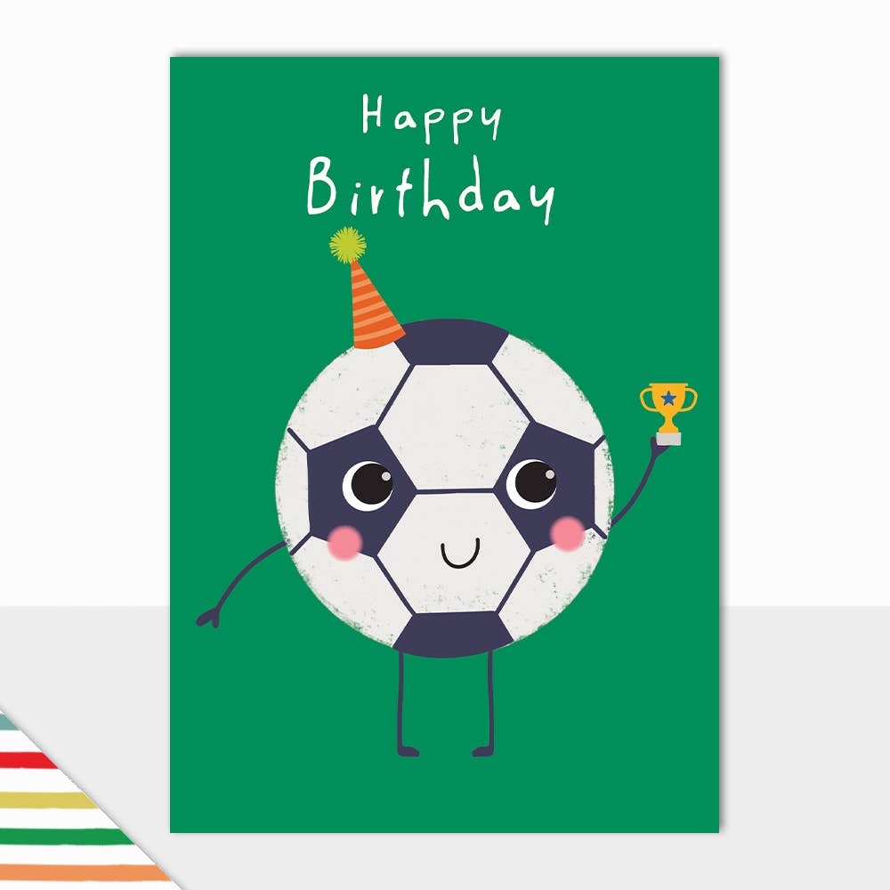 Laura Darrington Birthday Football Card