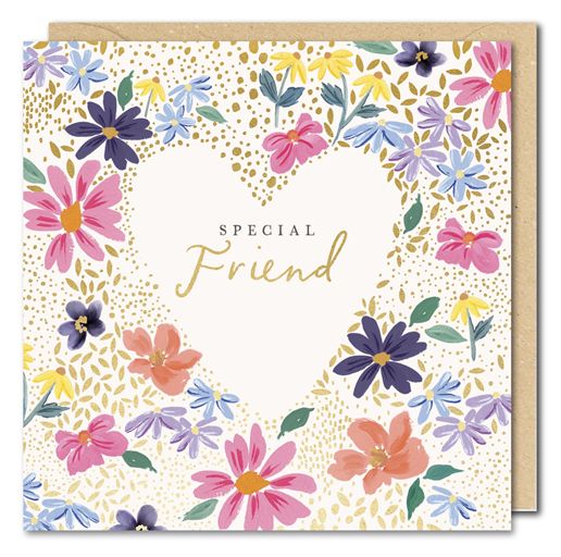 Pink Lemonade Special Friend Birthday Card