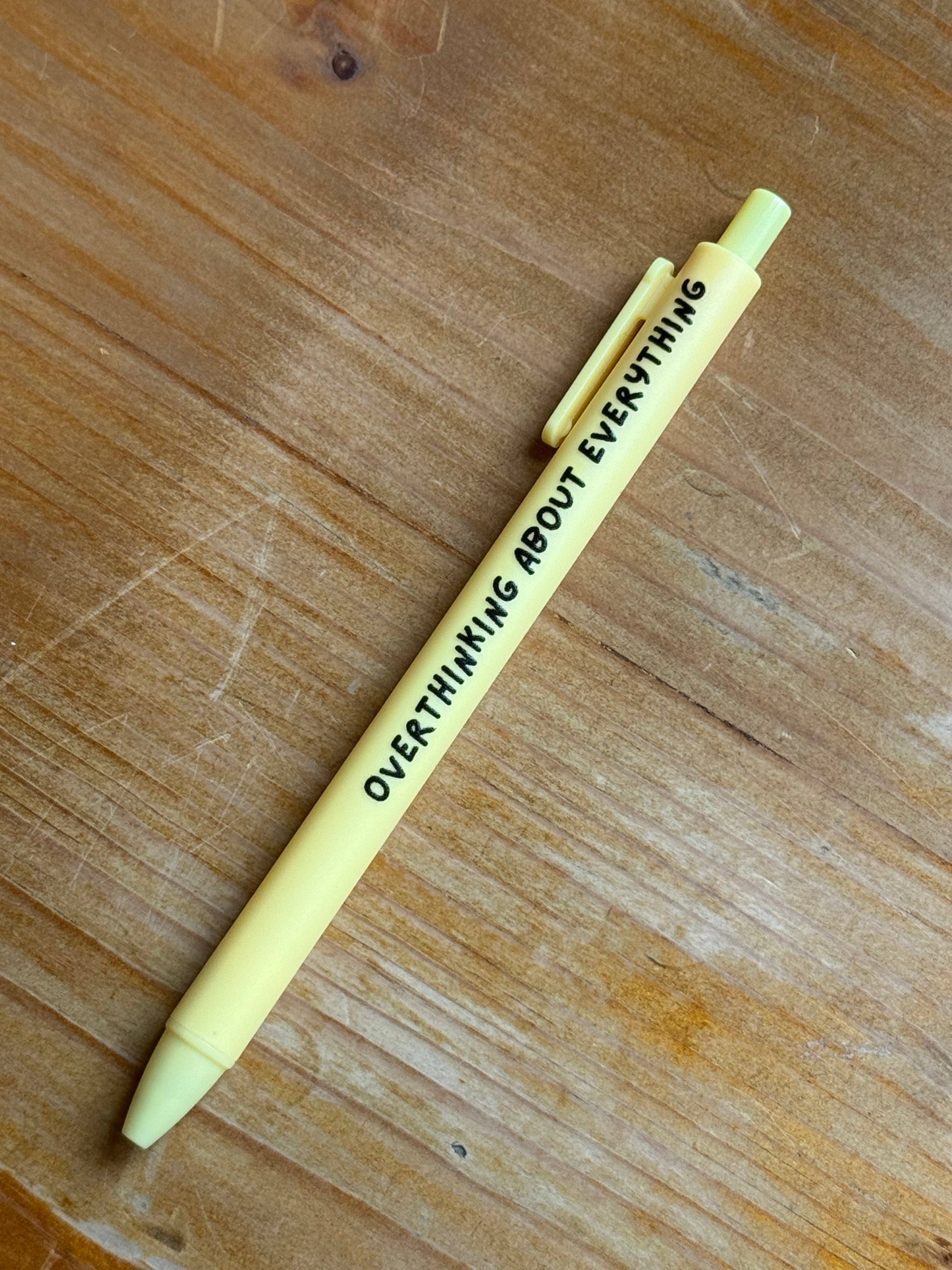 Quirky Doodles - Funny Quote Pens: Green - Easily Distracted