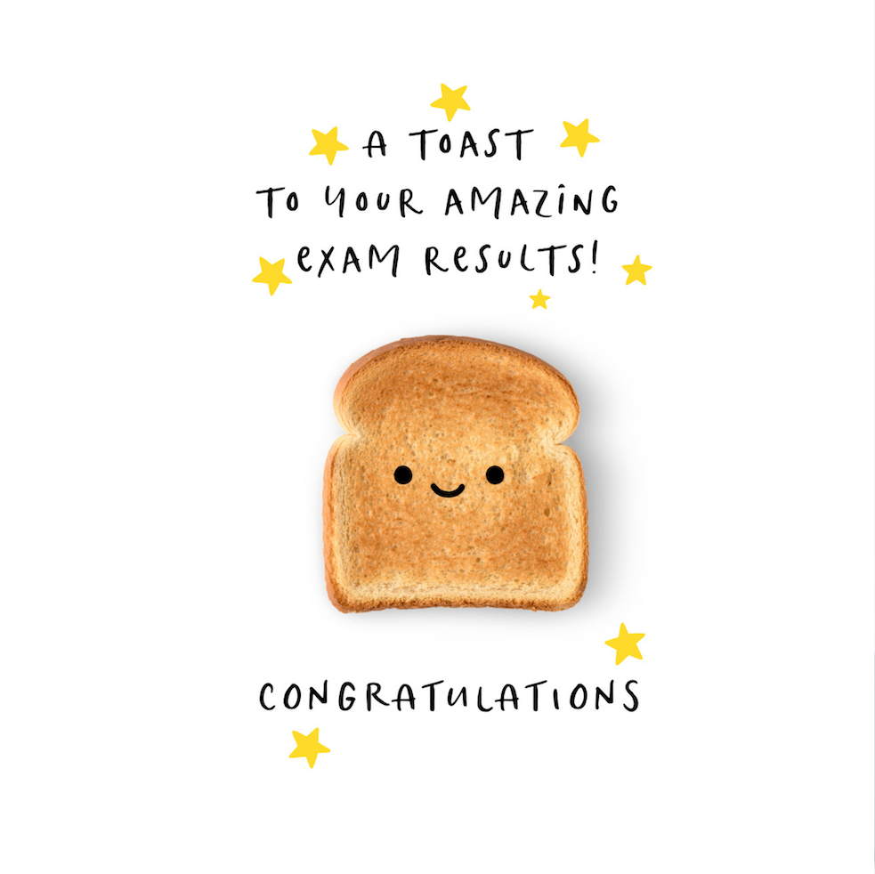 Petimo - Better Together Toast to Amazing Exam Results Card