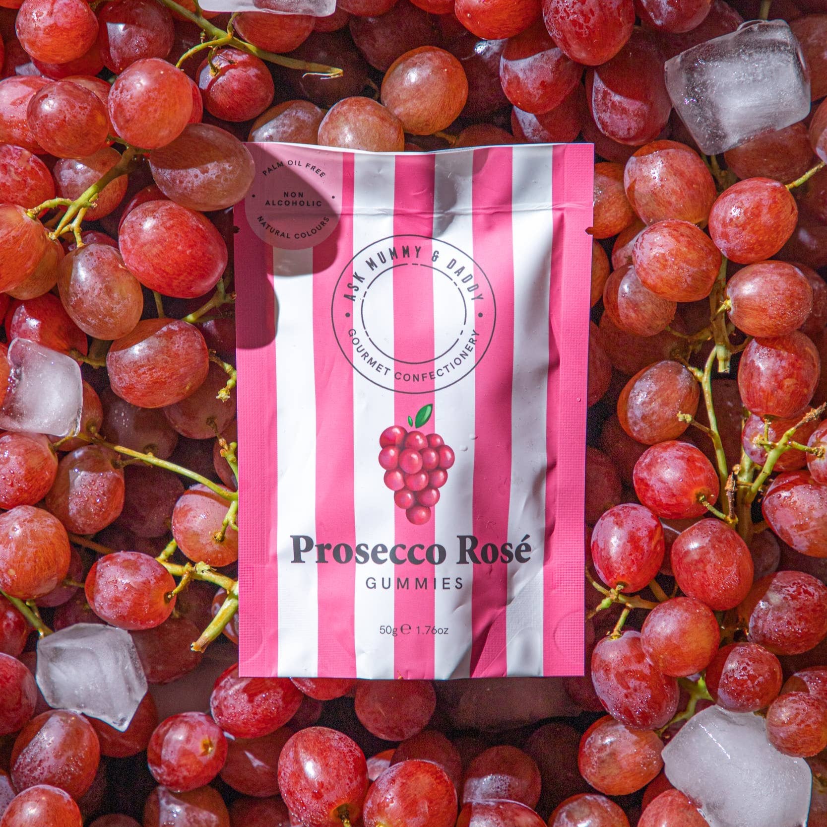 Ask Mummy & Daddy Gummies - Prosecco Rose