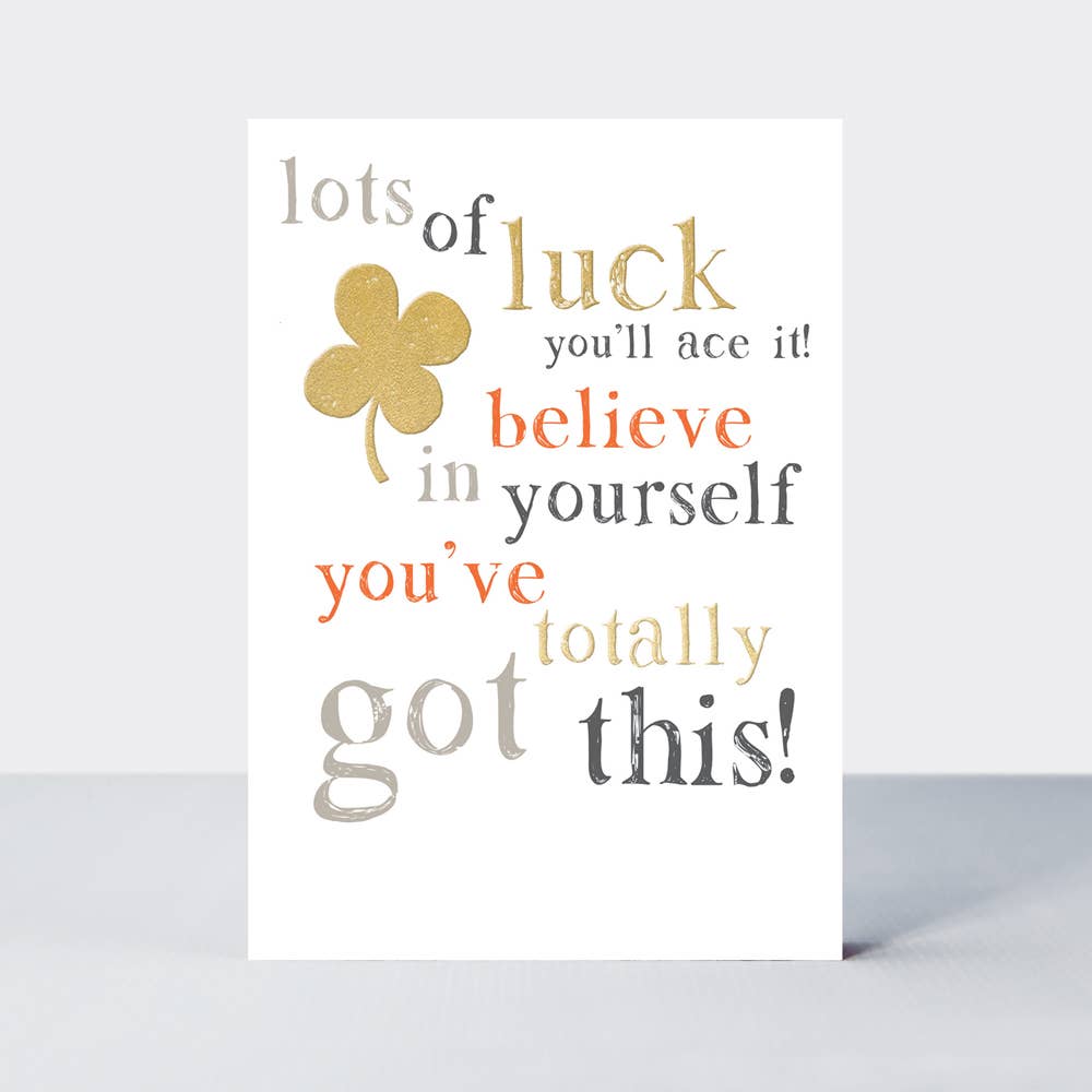 Ebb & Flow - Lots of Luck Card