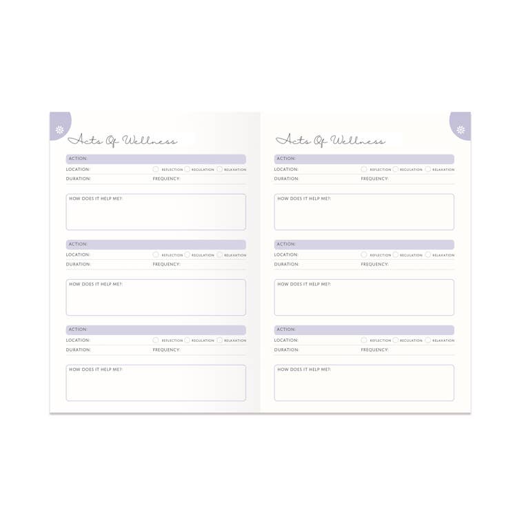 Portico Designs - Rituals Nourish to Flourish Guided Gratitude Journal/Planner