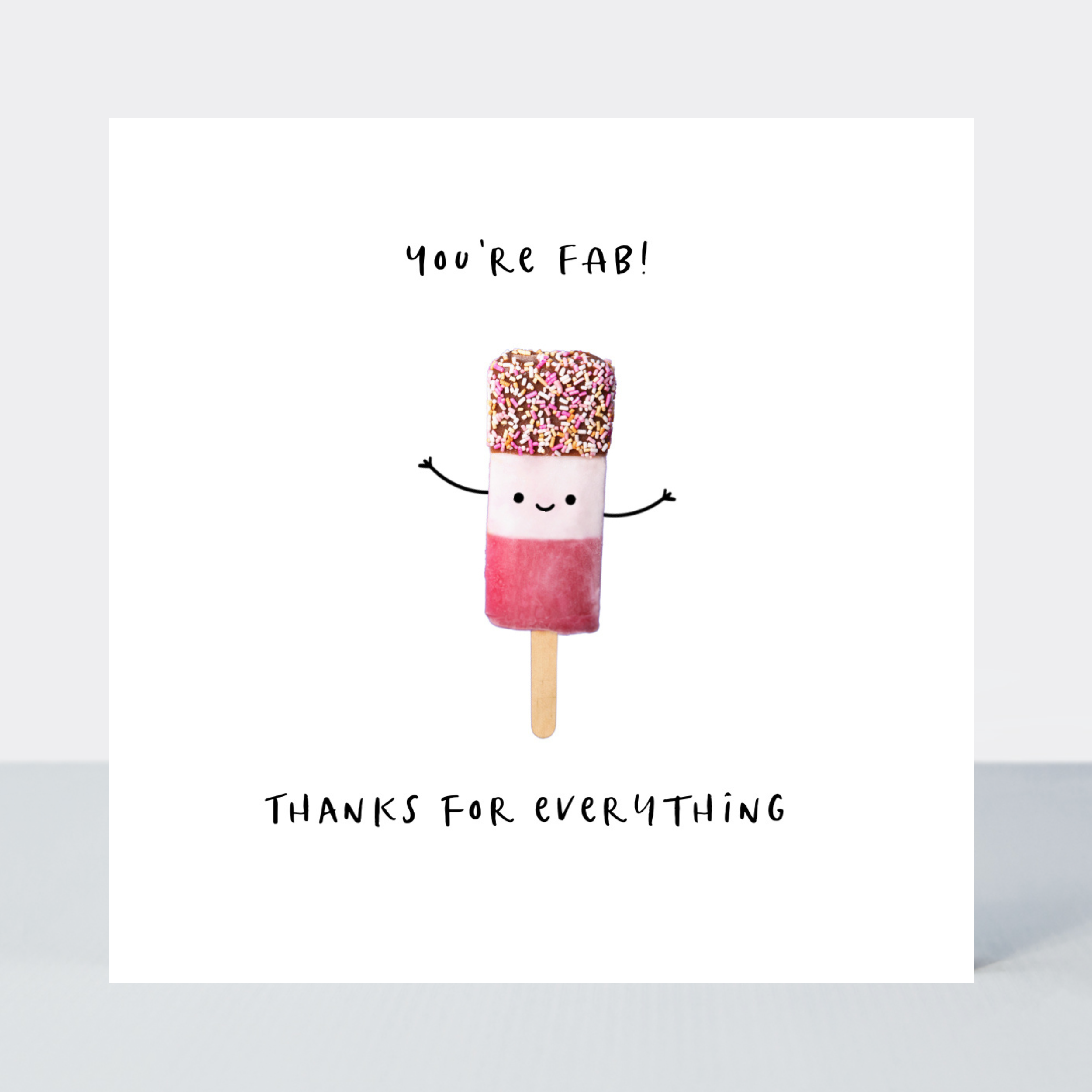 Petimo - Better Together You're Fab Thanks For Everything Card