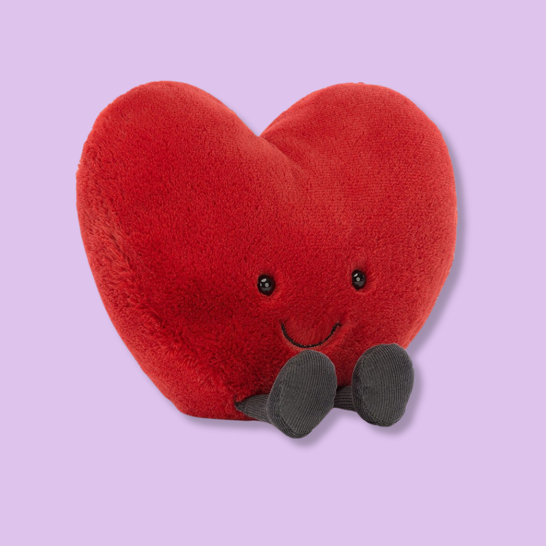 Jellycat Amuseable Red Heart Large