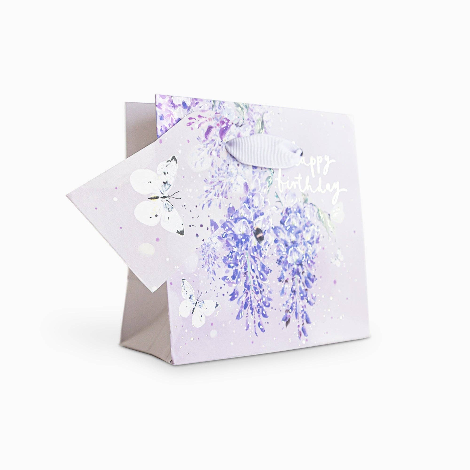 Whistlefish Wisteria Wishes Small Gift Bag