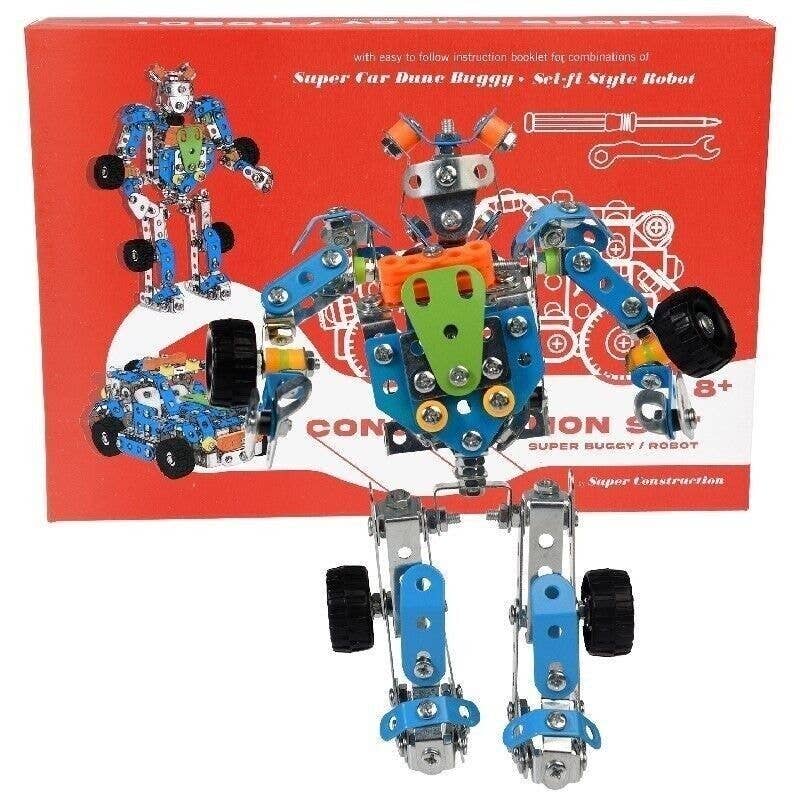 Large Construction Set - Robot And Dune Buggy