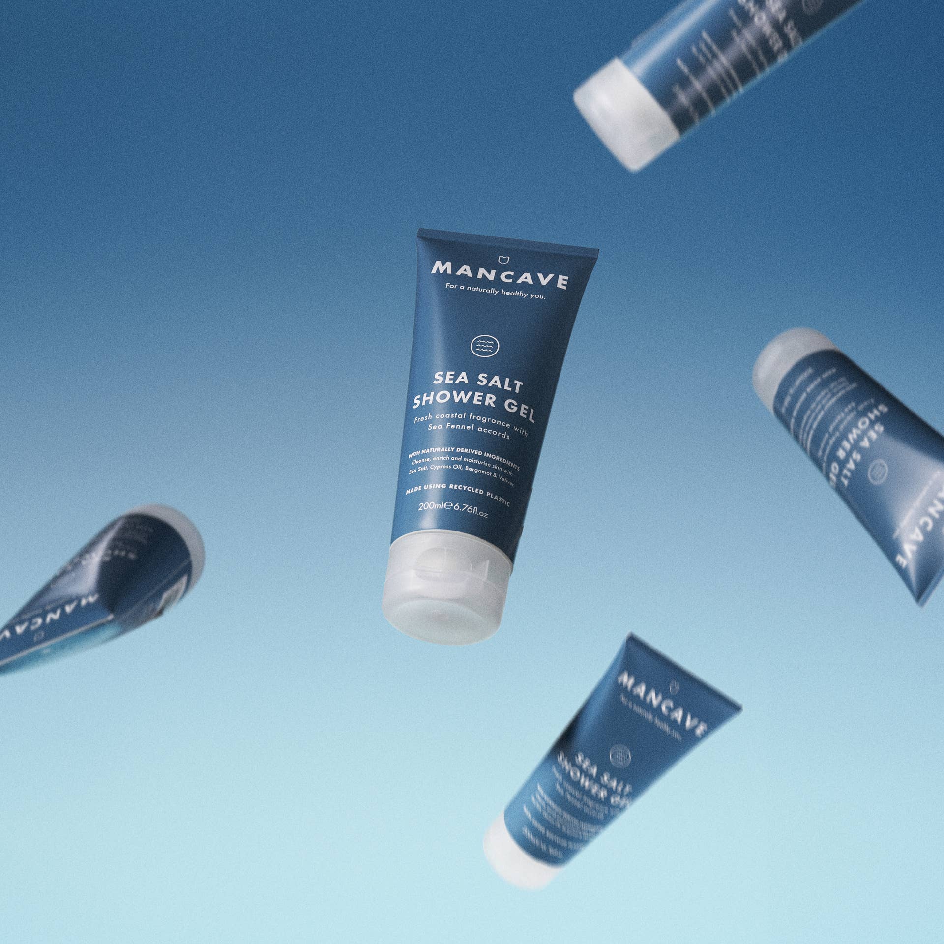 ManCave - Mens Premium Fragrance Set, Sea Salt, Mens Gifts, Gift Set